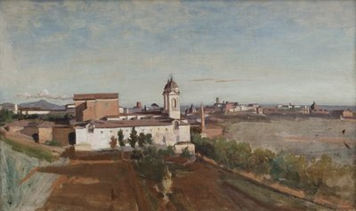 Trinità dei Monti da Jean Baptiste Camille Corot